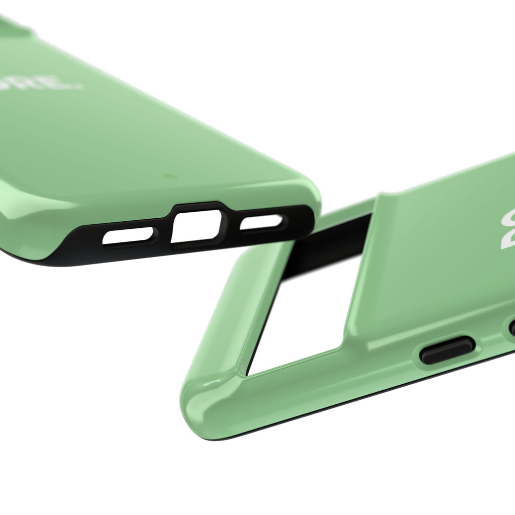 Do More Mint Green Tough Phone Case for iPhone, Galaxy,or Google Pixel