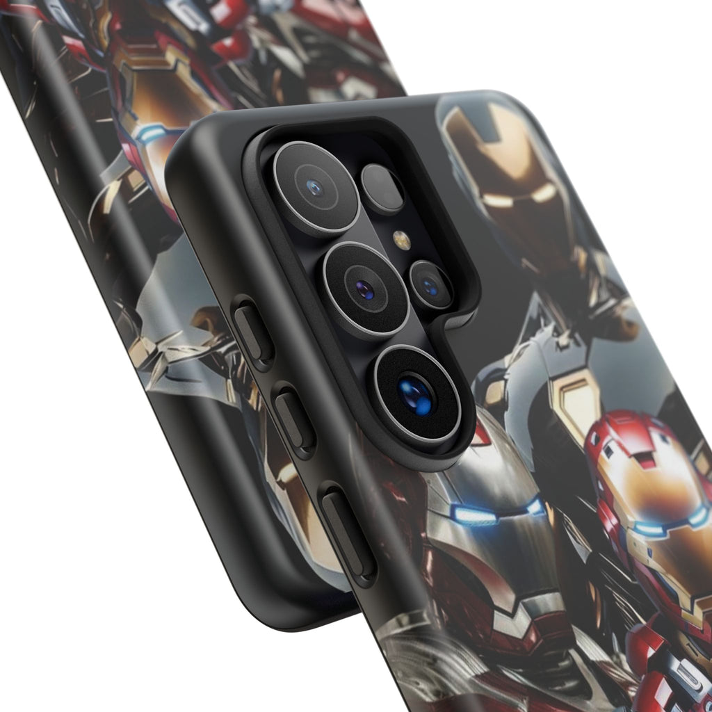 Iron Man Tough Phone Case for iPhone, Galaxy, or Google Pixel