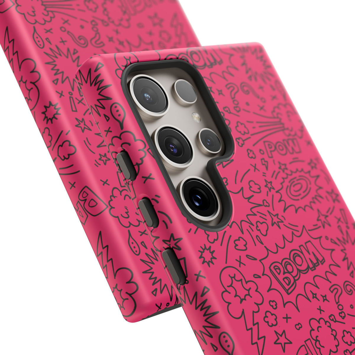 Boom Wow Tough Case for iPhone, Galaxy, or Google Pixel