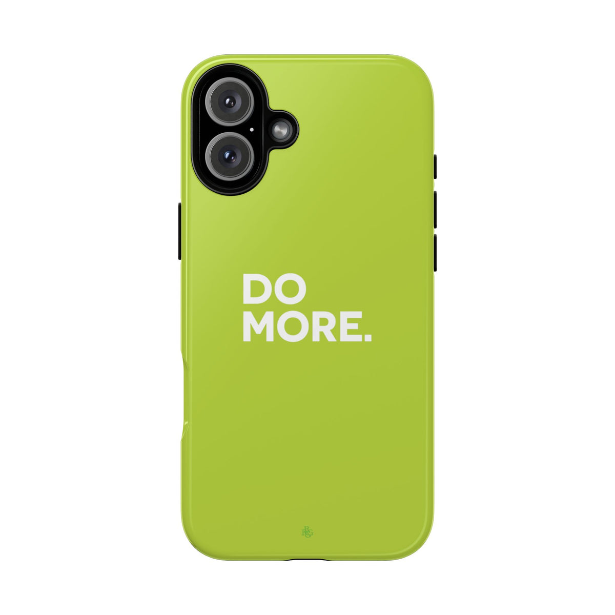 Do More (Neon Yellow) Tough Phone Case for iPhone, Galaxy or Google Pixel
