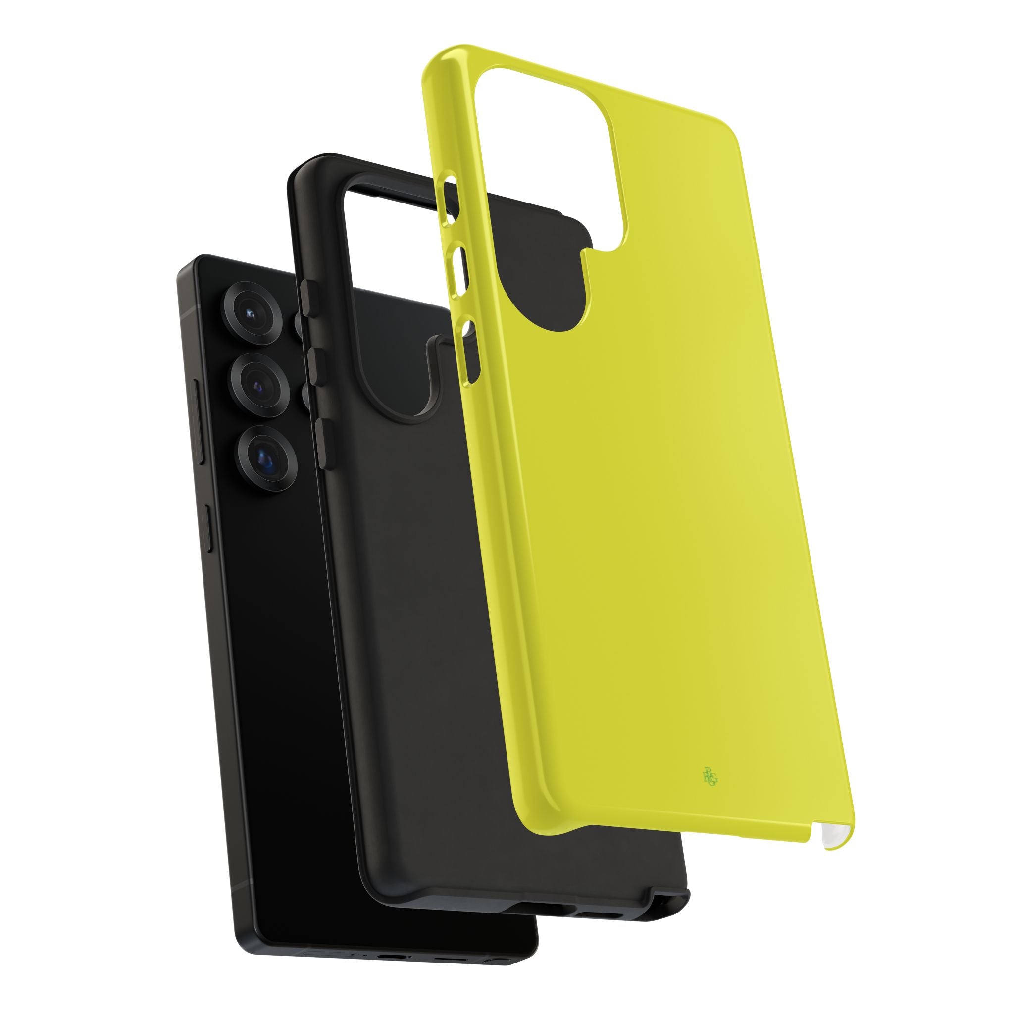 Yellow RG Tough Phone Case for iPhone, Galaxy, or Google Pixel