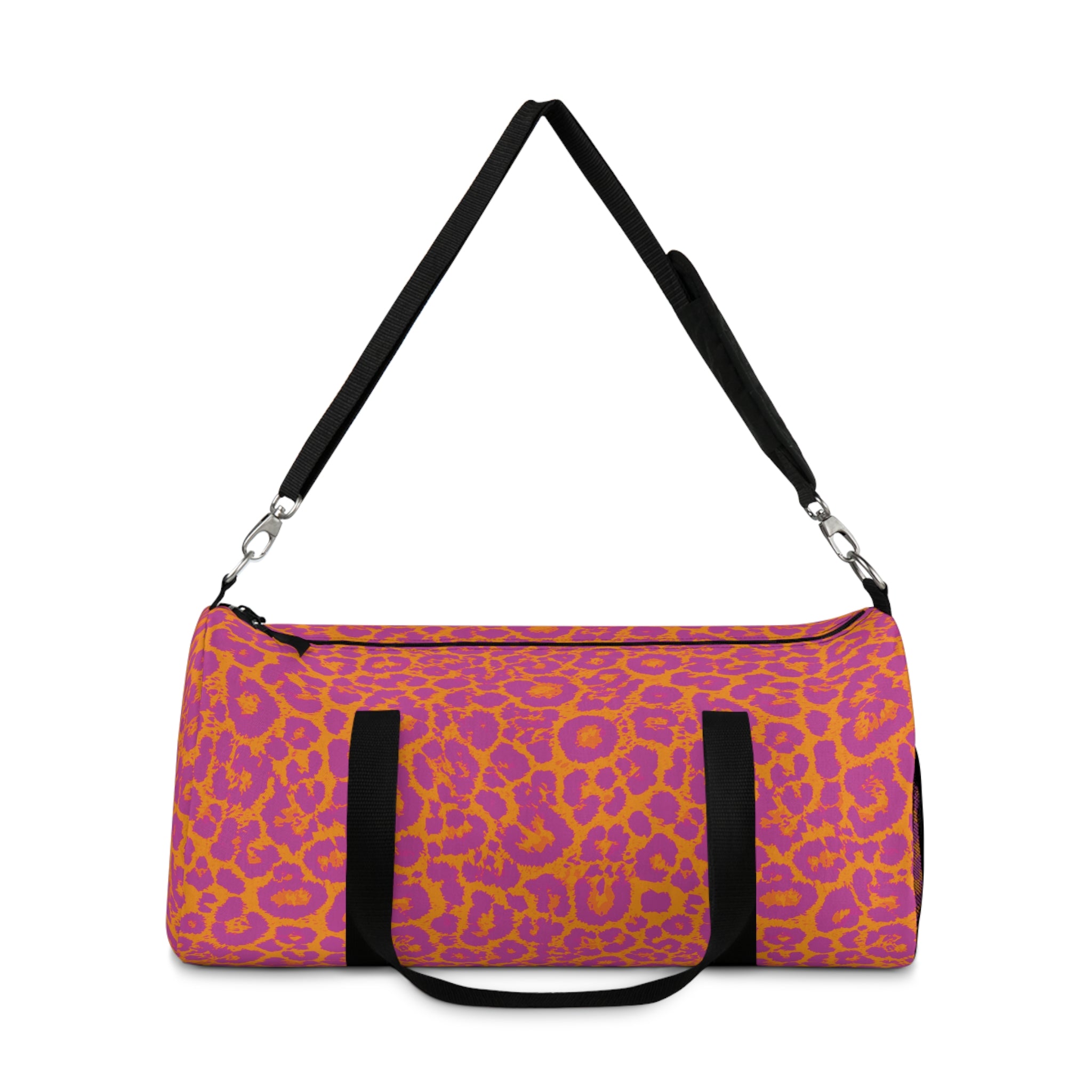 Leopard Print Duffel Bag