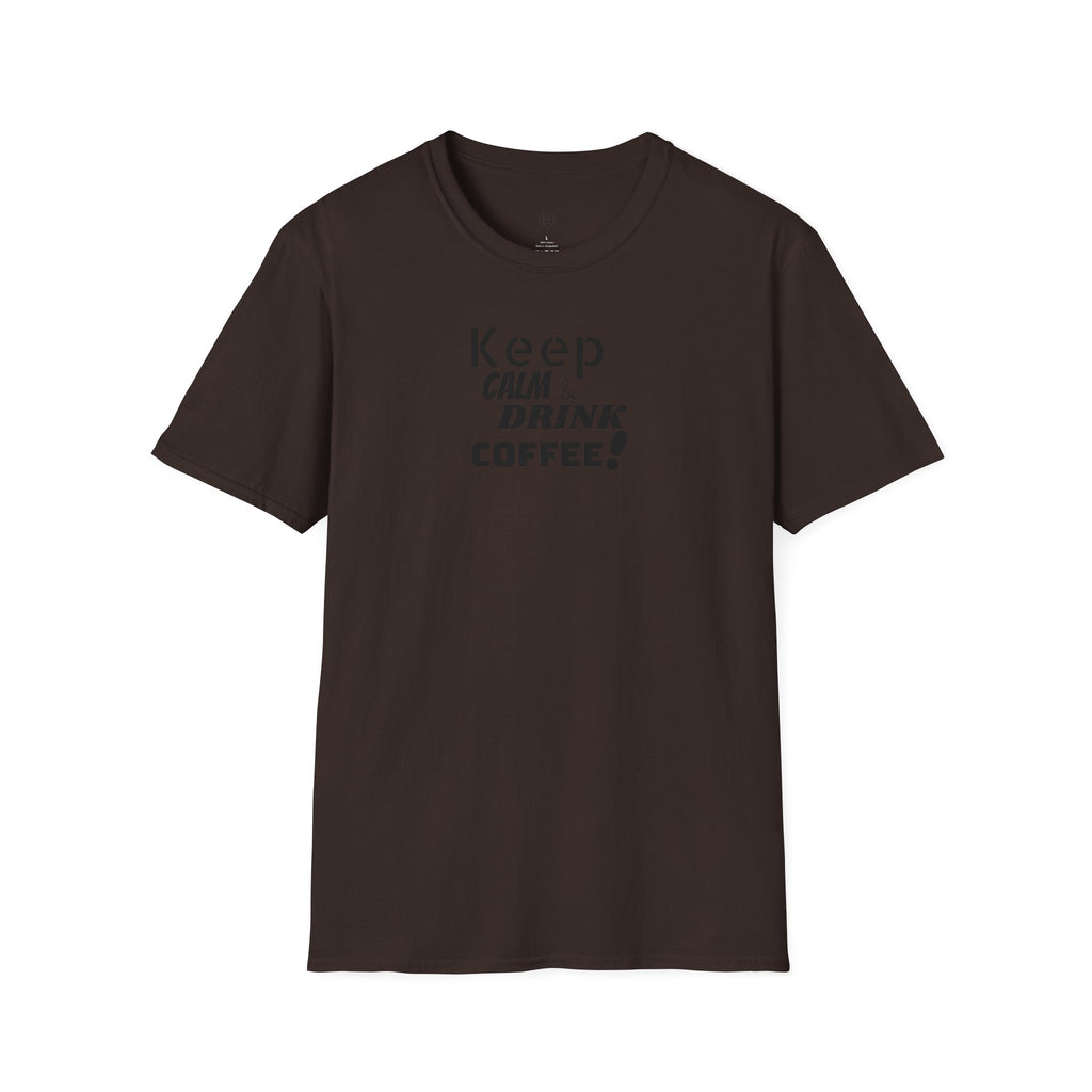 Keep Calm... Coffee Unisex Softstyle T-Shirt
