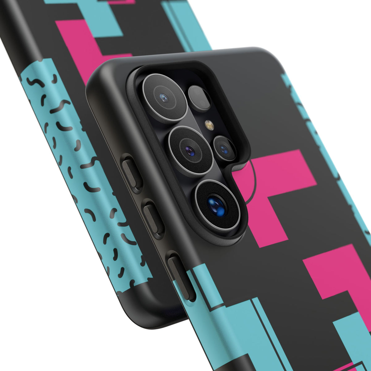 Retro Blocks LOVE Tough Case for iPhone, Galaxy or Google Pixel
