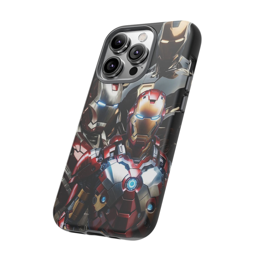 Iron Man Tough Phone Case for iPhone, Galaxy, or Google Pixel