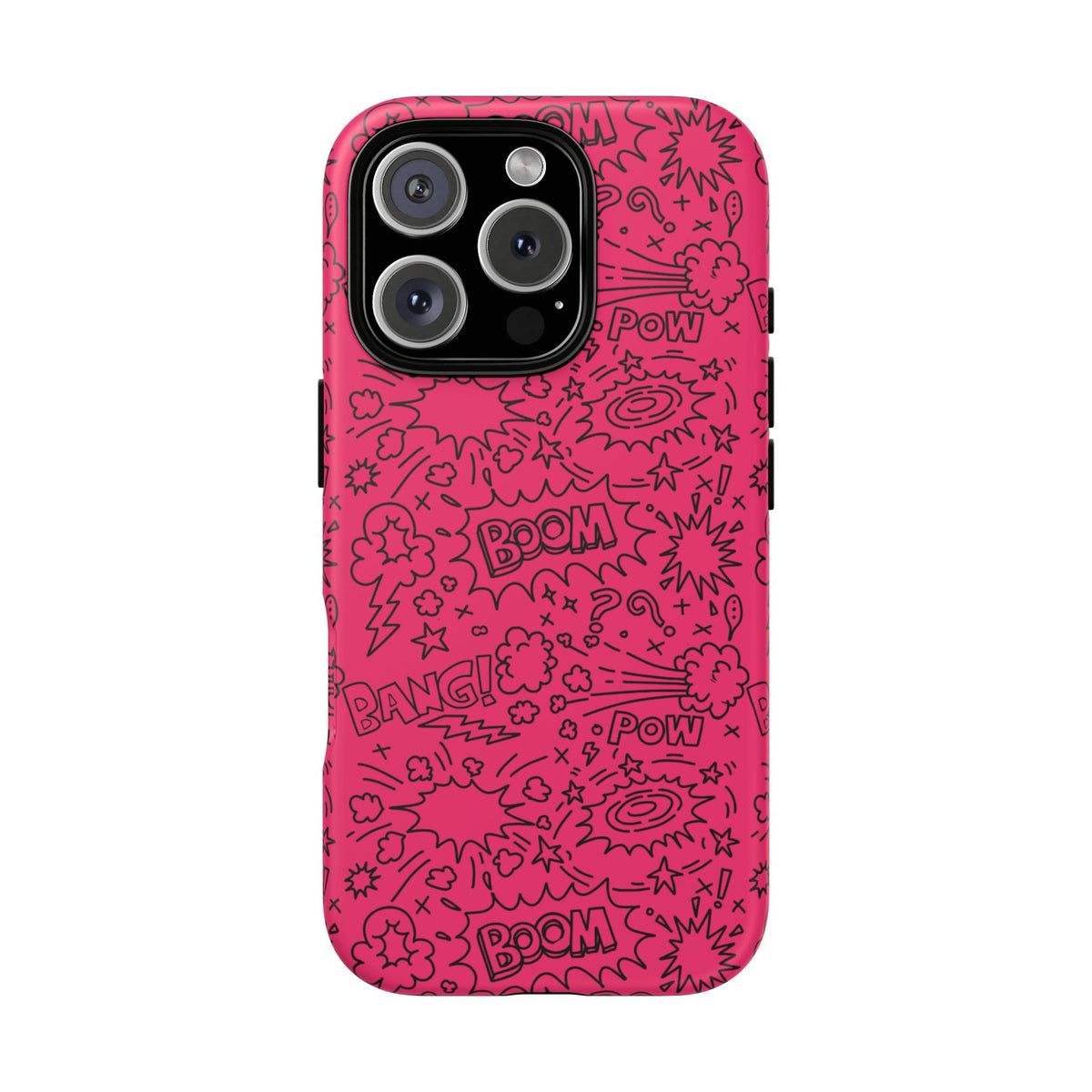 Boom Wow Tough Case for iPhone, Galaxy, or Google Pixel