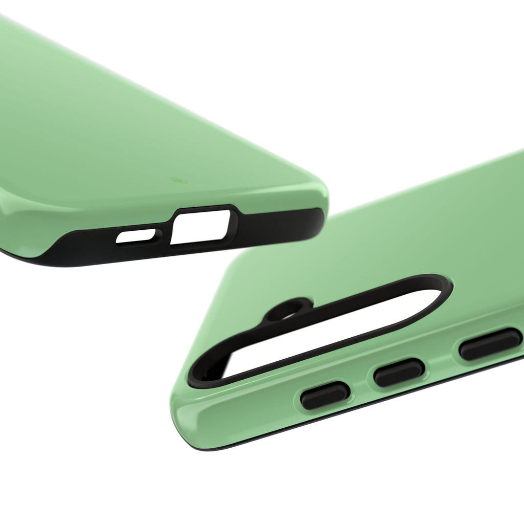 Mint Green Tough Phone Case for iPhone, Galaxy, or Google Pixel
