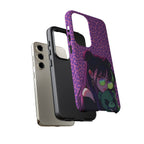 Purple Pink Leopard Kz iPhone, Galaxy and Google Tough Cases