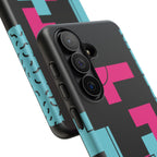 Retro Blocks LOVE Tough Case for iPhone, Galaxy or Google Pixel