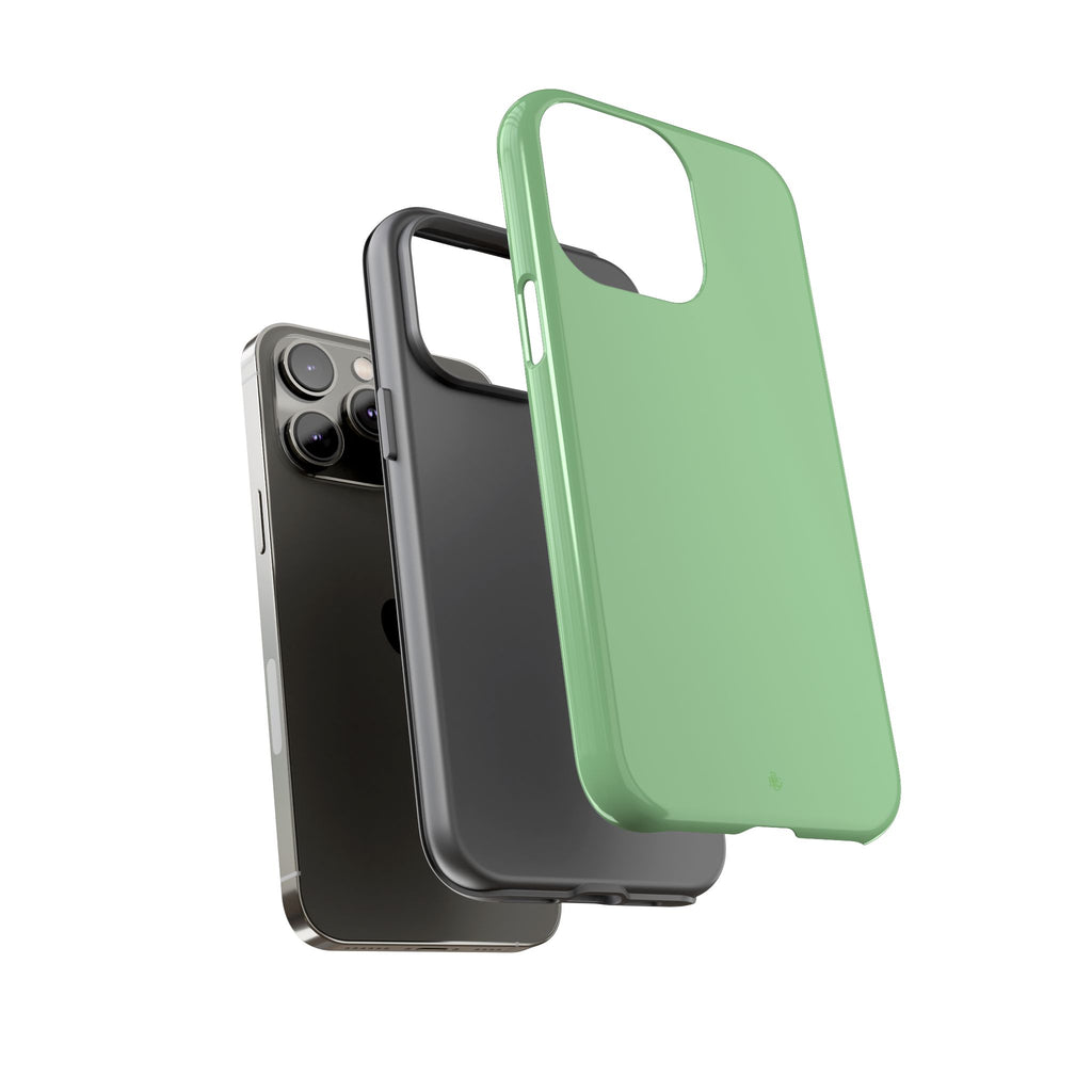 Mint Green Tough Phone Case for iPhone, Galaxy, or Google Pixel