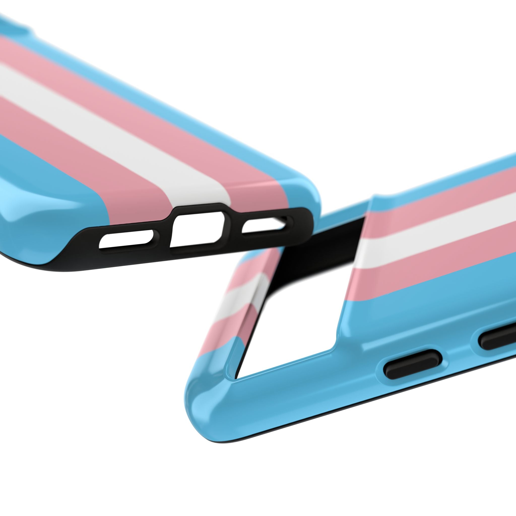 Trans Colors Tough Phone Case for iPhone, Galaxy, or Google Pixel