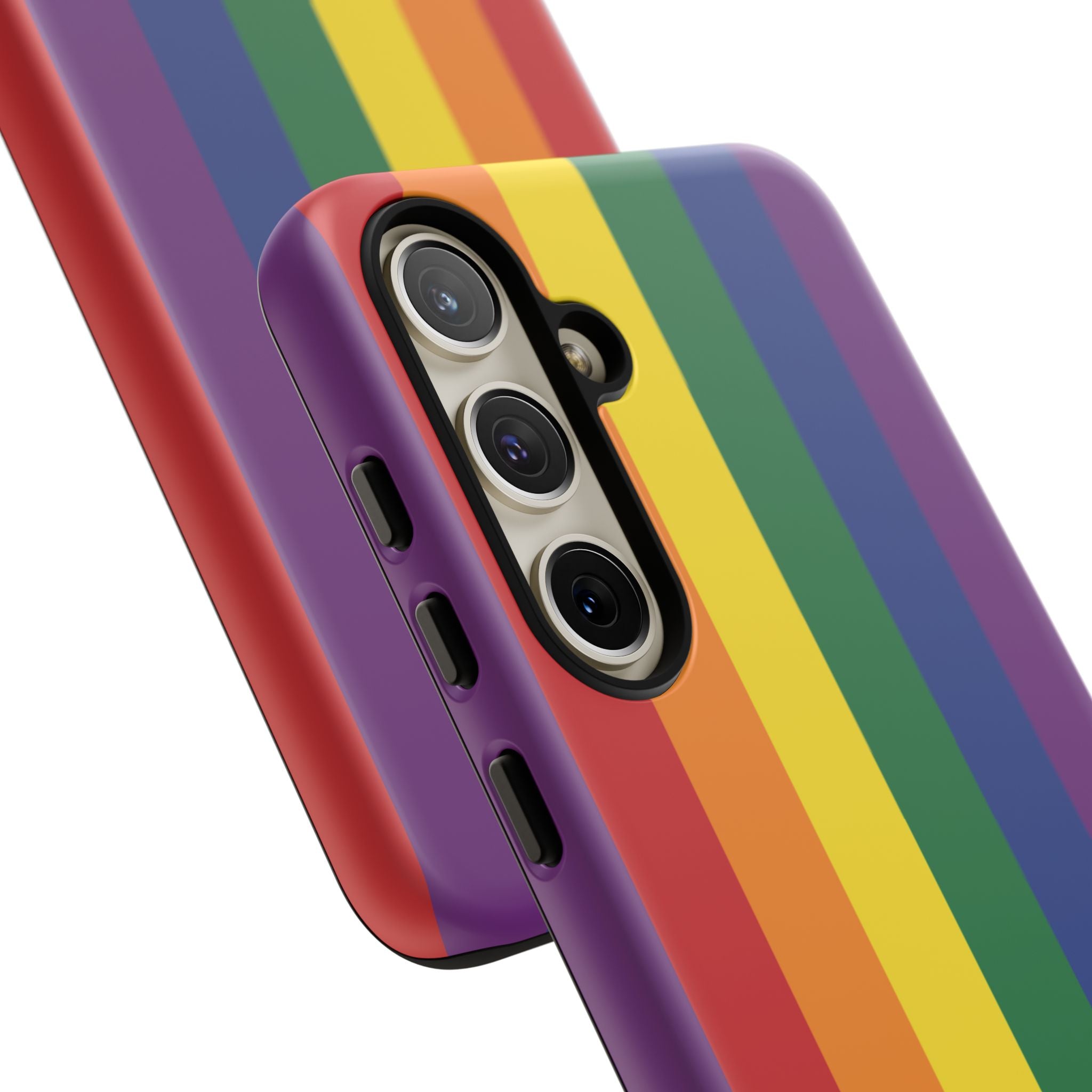 LGBTQ Rainbow Flag Tough Phone Case for iPhone, Galaxy, or Google Pixel