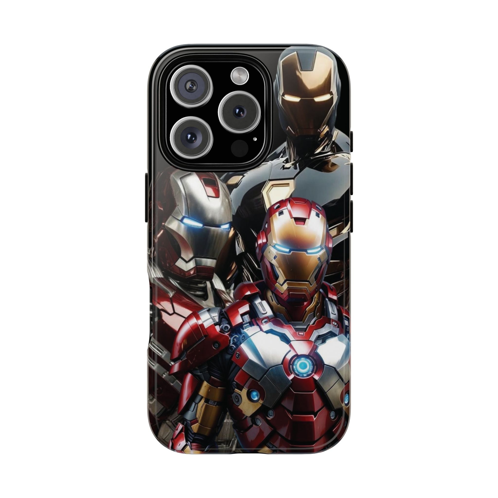 Iron Man Tough Phone Case for iPhone, Galaxy, or Google Pixel