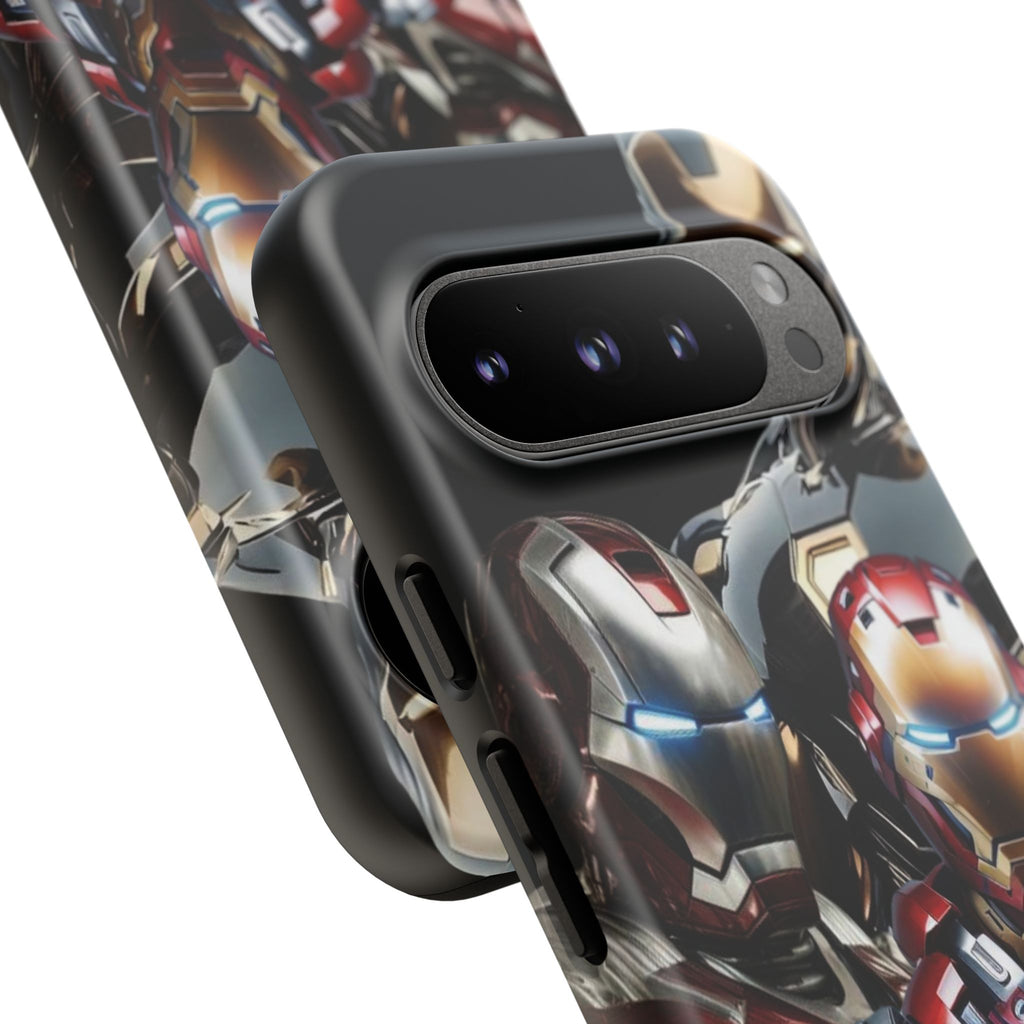 Iron Man Tough Phone Case for iPhone, Galaxy, or Google Pixel