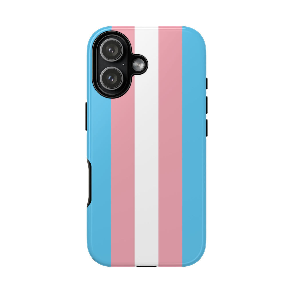 Trans Colors Tough Phone Case for iPhone, Galaxy, or Google Pixel