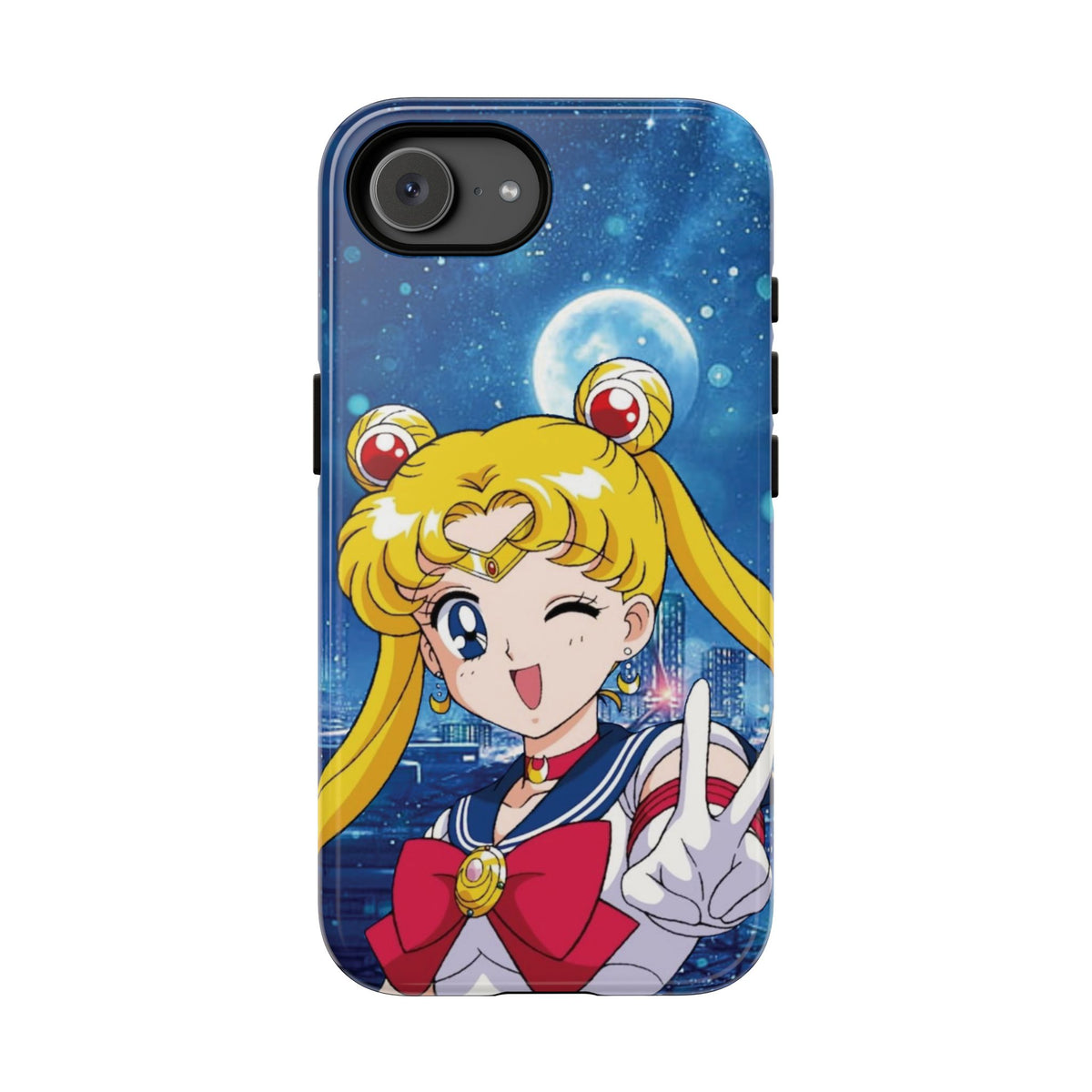 Blue S Moon Tough Case for iPhone, Galaxy, or Google Pixel