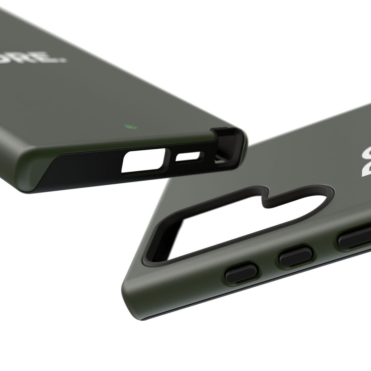 Olive Green Do More Tough Phone Case for iPhone, Galaxy, or Google Pixel