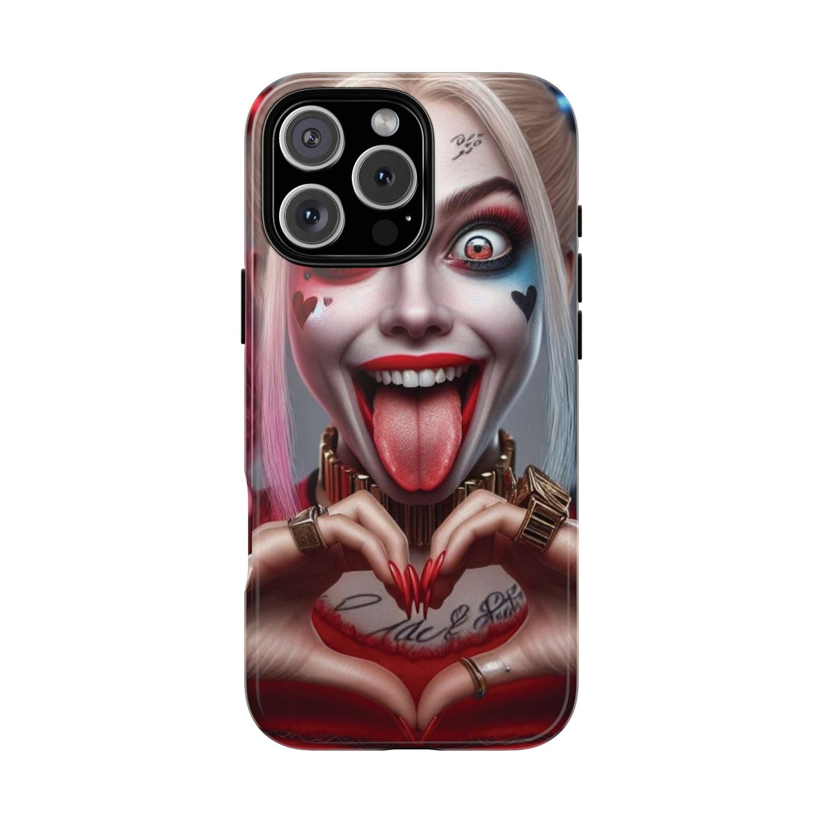 Harley Quinn Tough Phone Case for iPhone, Galaxy, or Google Pixel