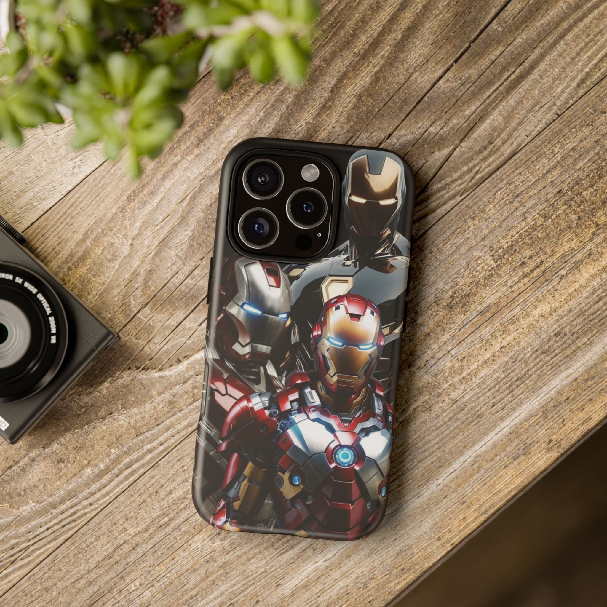 Iron Man Tough Phone Case for iPhone, Galaxy, or Google Pixel