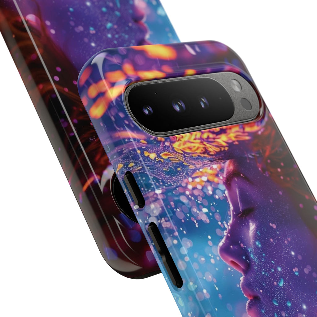Meditating Underwater Tough Phone Case for iPhone, Galaxy, or Google Pixel