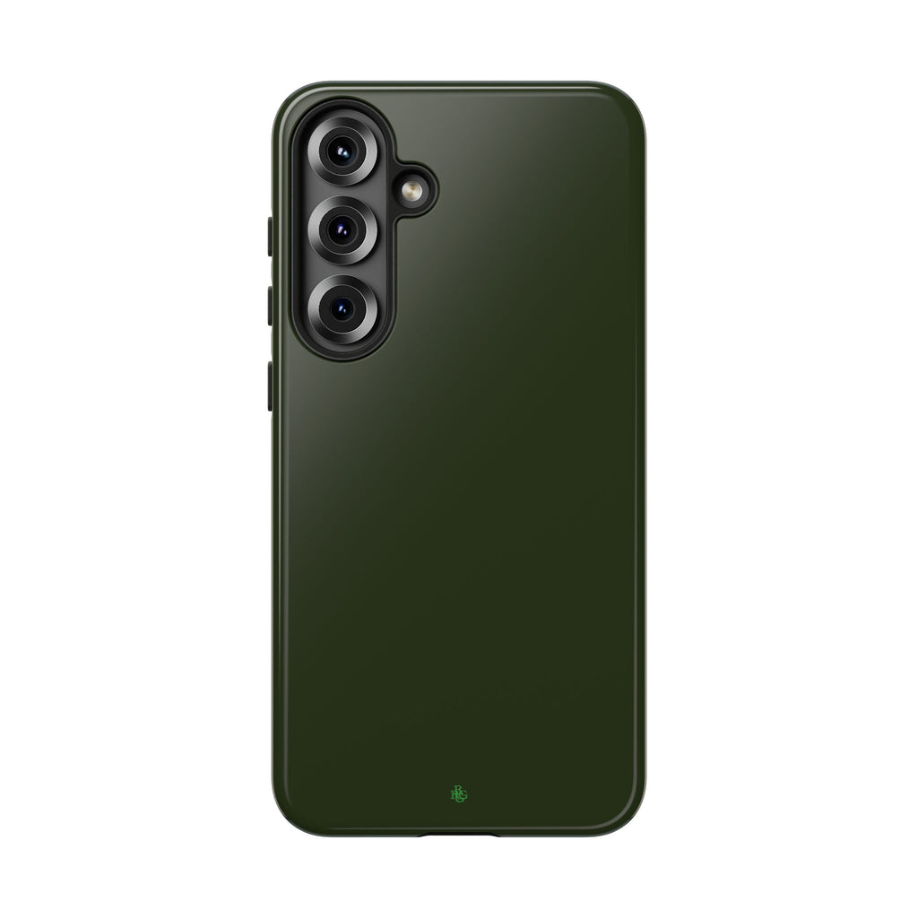 Olive Green Tough Phone Case for iPhone, Galaxy and Google Pixel
