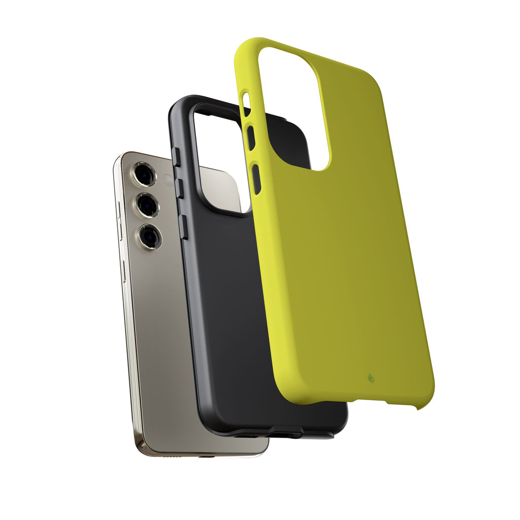 Yellow RG Tough Phone Case for iPhone, Galaxy, or Google Pixel