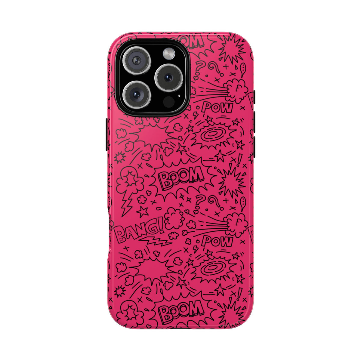 Boom Wow Tough Case for iPhone, Galaxy, or Google Pixel