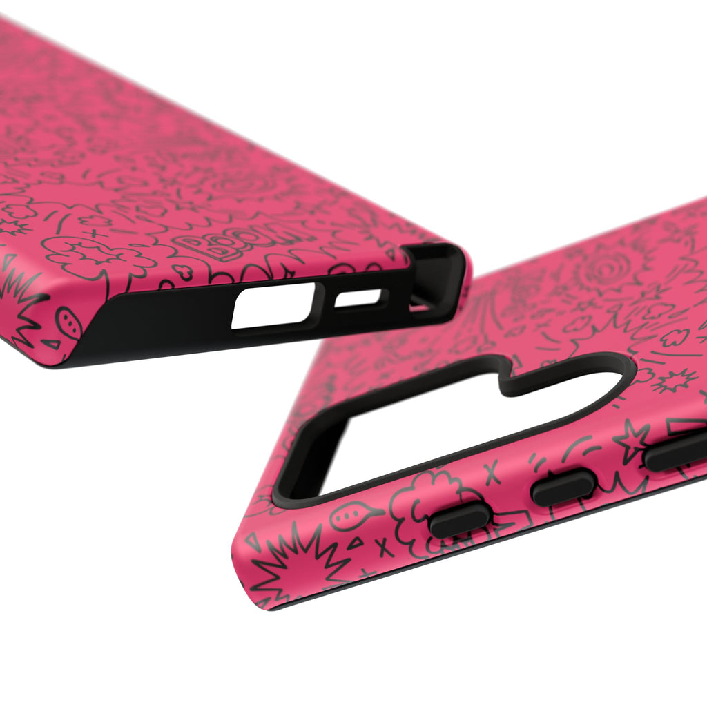 Boom Wow Tough Case for iPhone, Galaxy, or Google Pixel