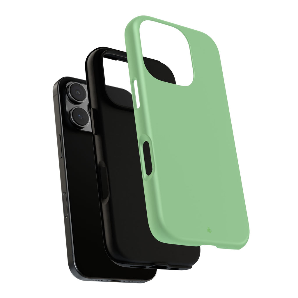 Mint Green Tough Phone Case for iPhone, Galaxy, or Google Pixel