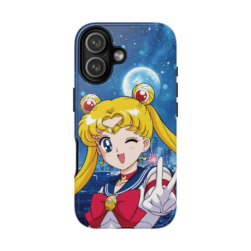 Blue S Moon Tough Case for iPhone, Galaxy, or Google Pixel