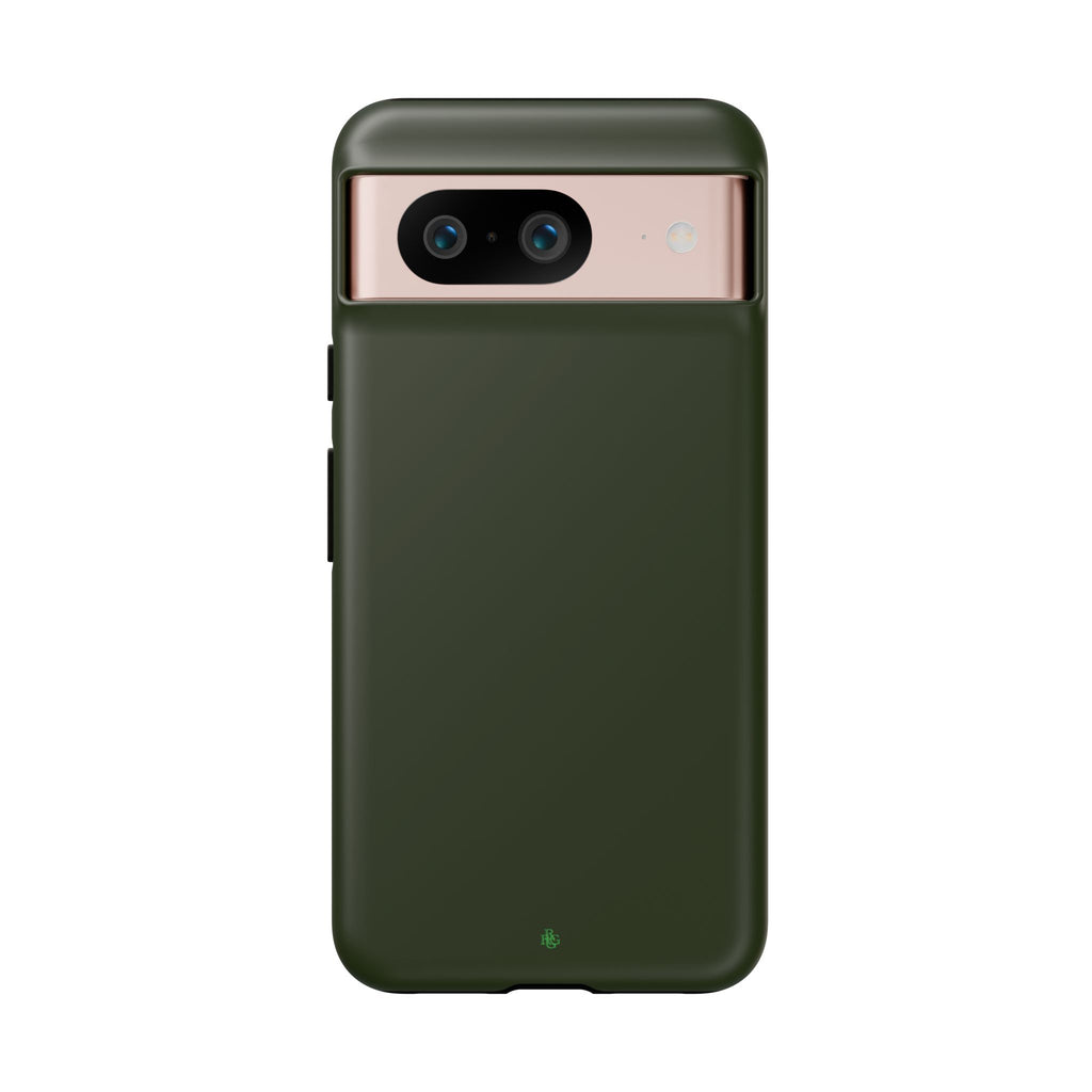 Olive Green Tough Phone Case for iPhone, Galaxy and Google Pixel
