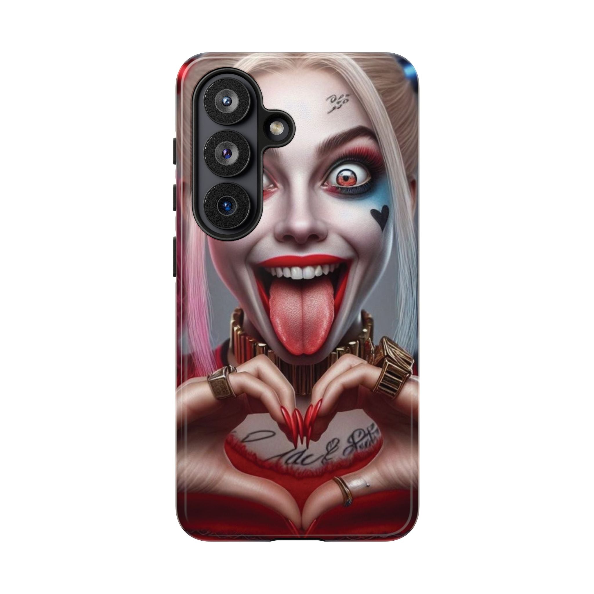 Harley Quinn Tough Phone Case for iPhone, Galaxy, or Google Pixel