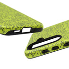 Neon Lime Wow Tough Case for iPhone, Galaxy, or Google Pixel