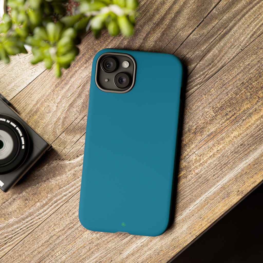 Teal Green RG Tough Phone Case for iPhone, Galaxy, or Google Pixel