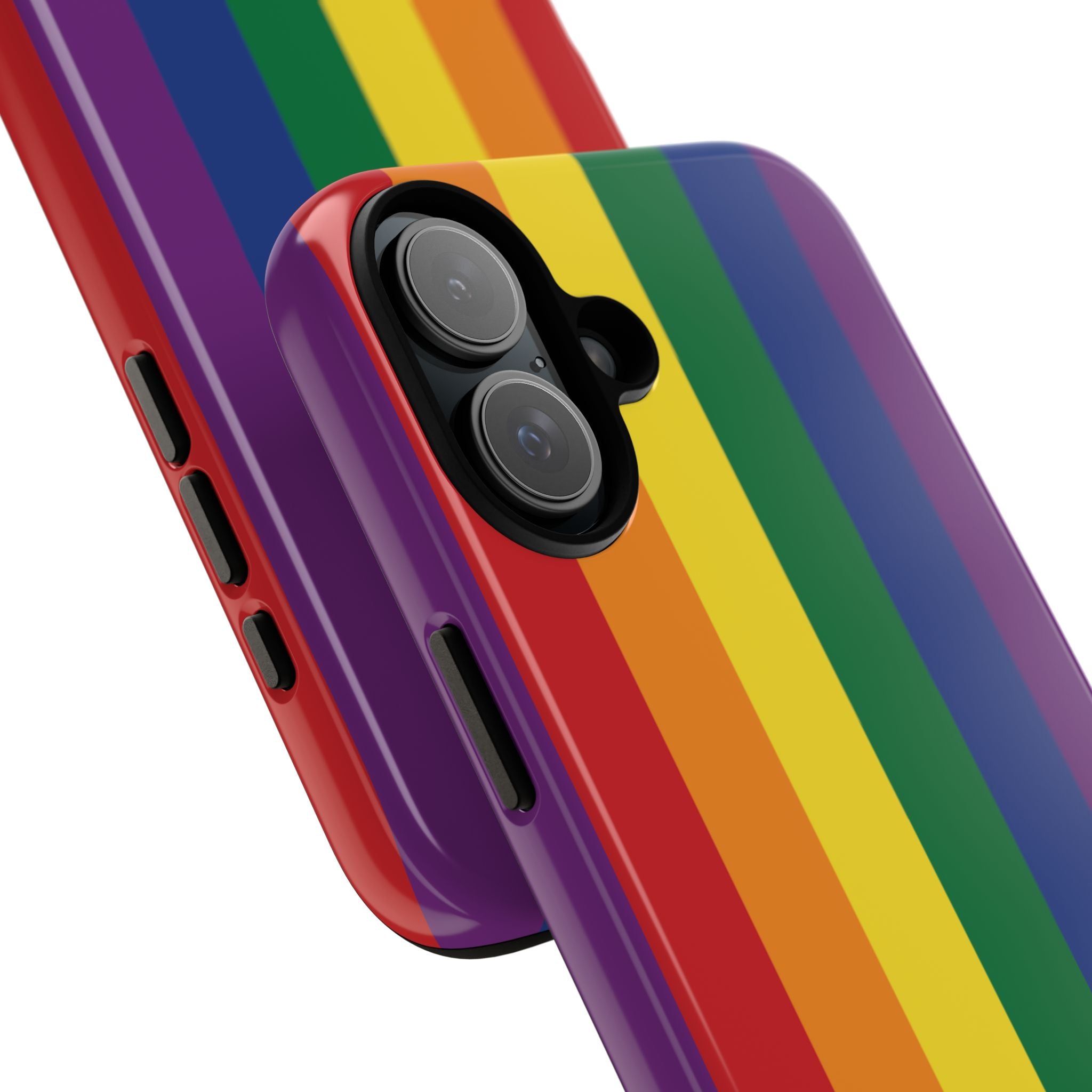LGBTQ Rainbow Flag Tough Phone Case for iPhone, Galaxy, or Google Pixel