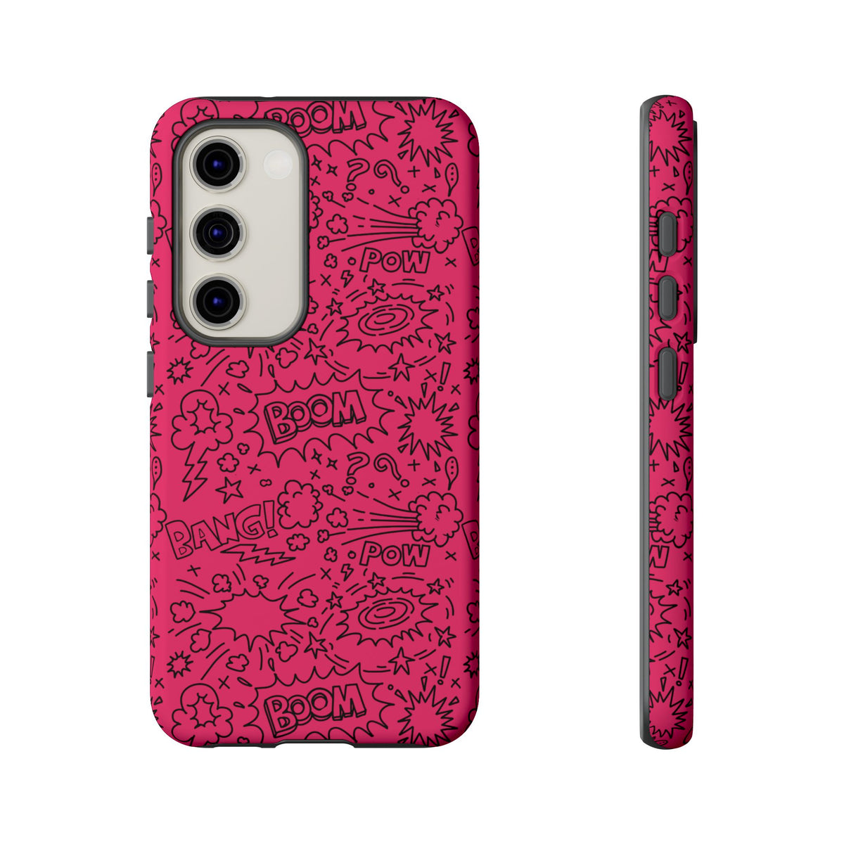 Boom Wow Tough Case for iPhone, Galaxy, or Google Pixel