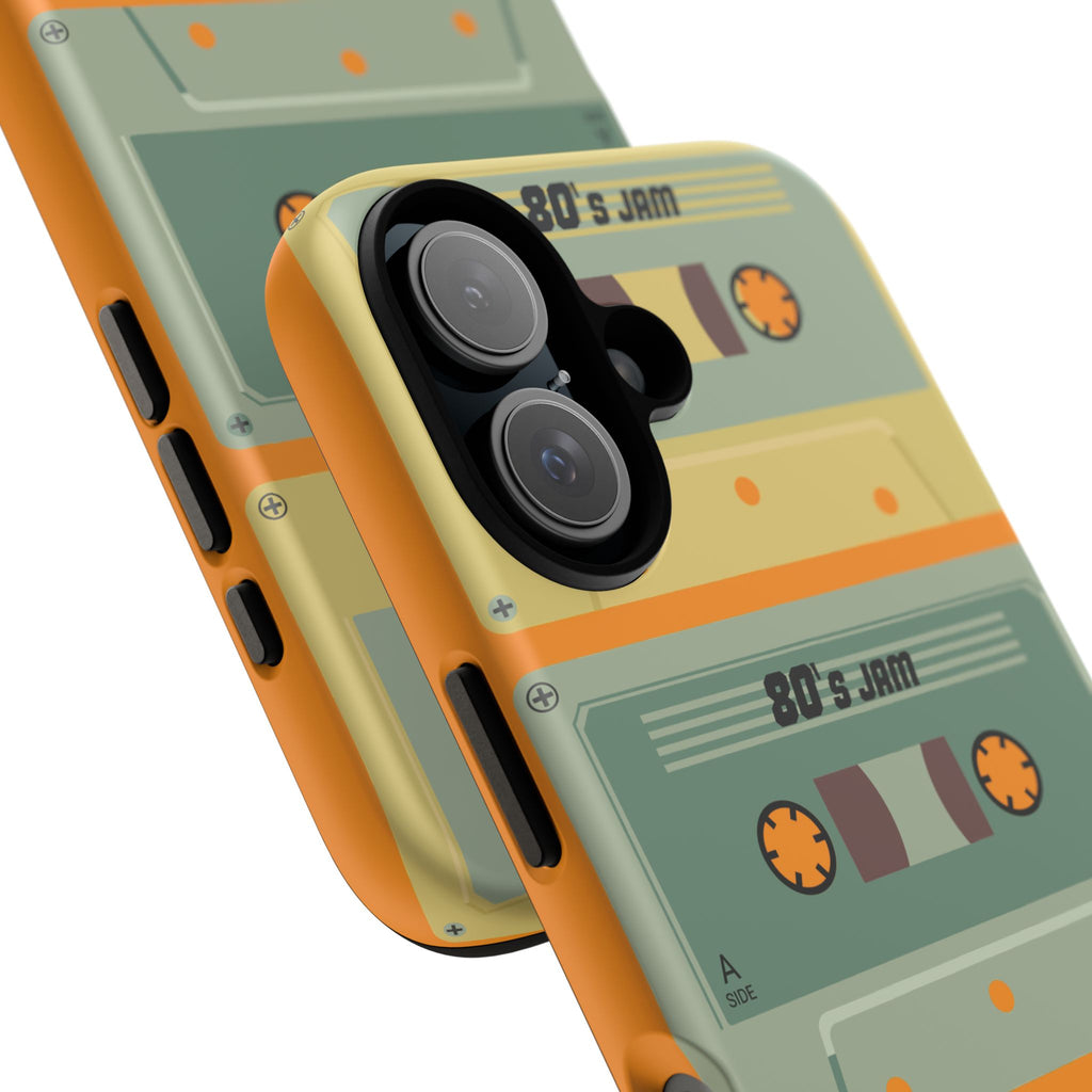 Retro 80's Jam RG Tough Phone Case for iPhone, Galaxy, or Google PIXEL