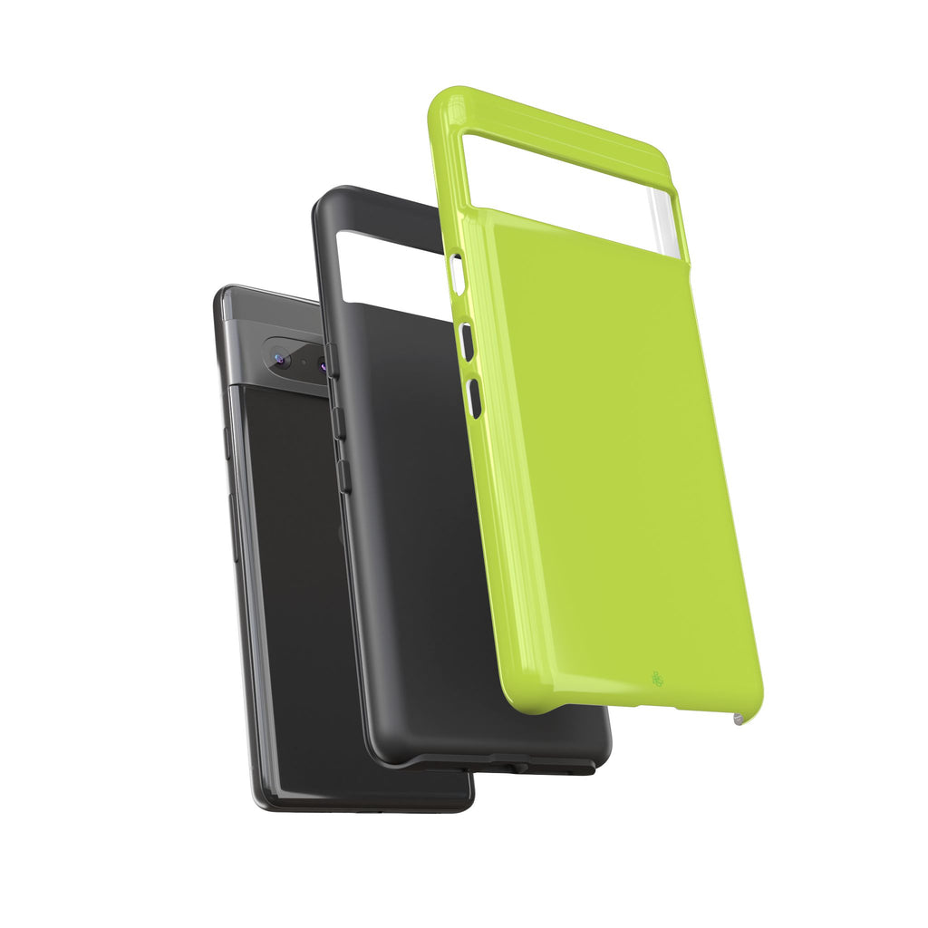 Neon Yellow RG Tough Case for iPhone, Galaxy, or Google Pixel