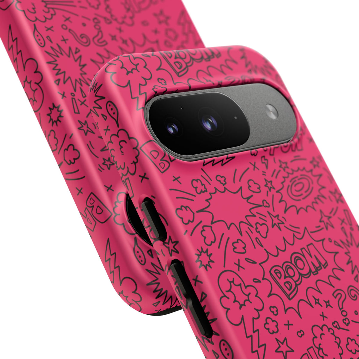 Boom Wow Tough Case for iPhone, Galaxy, or Google Pixel