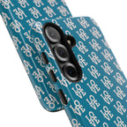 LOVE Teal Green Tough Phone Case iPhone, Galaxy, or Google Pixel