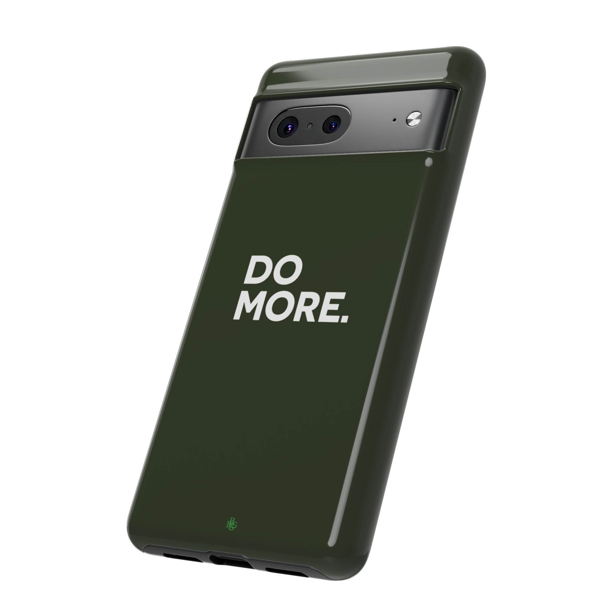 Olive Green Do More Tough Phone Case for iPhone, Galaxy, or Google Pixel