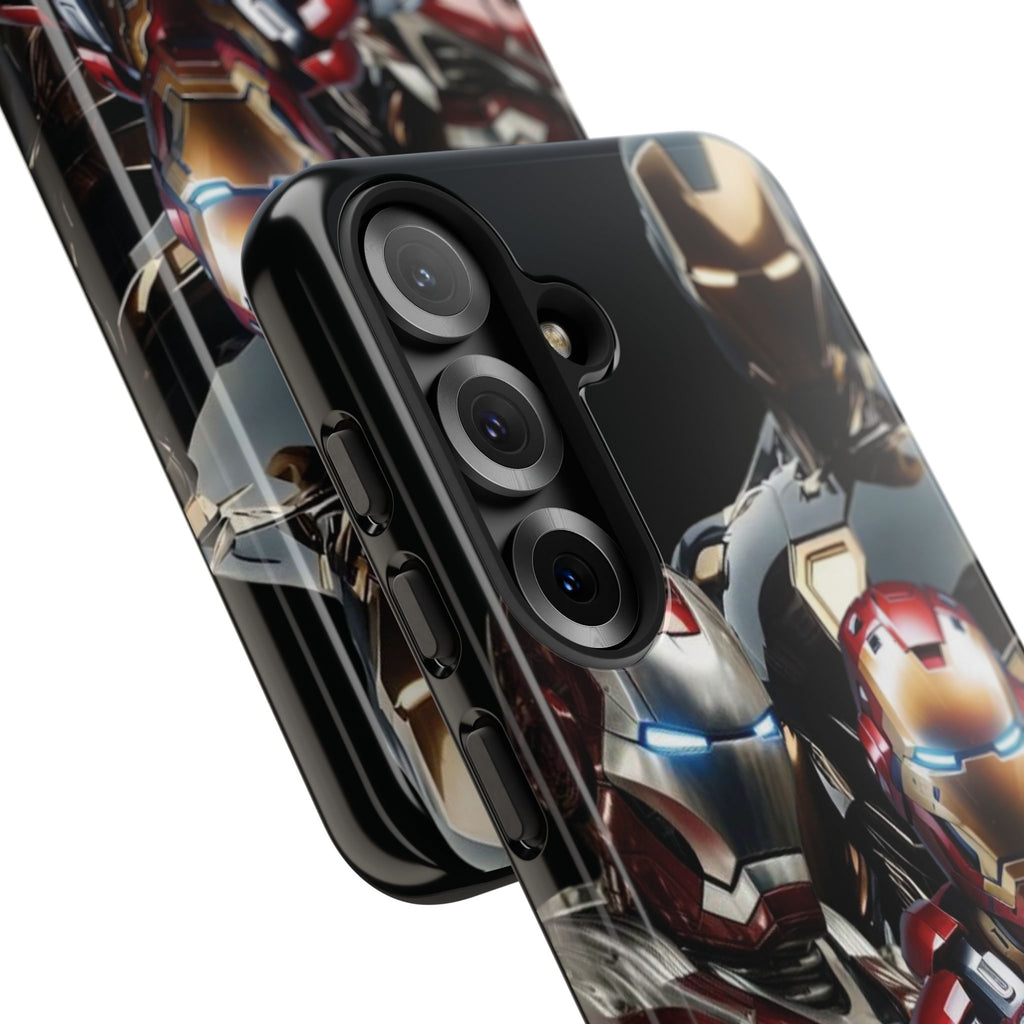 Iron Man Tough Phone Case for iPhone, Galaxy, or Google Pixel