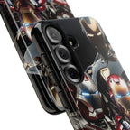 Iron Man Tough Phone Case for iPhone, Galaxy, or Google Pixel