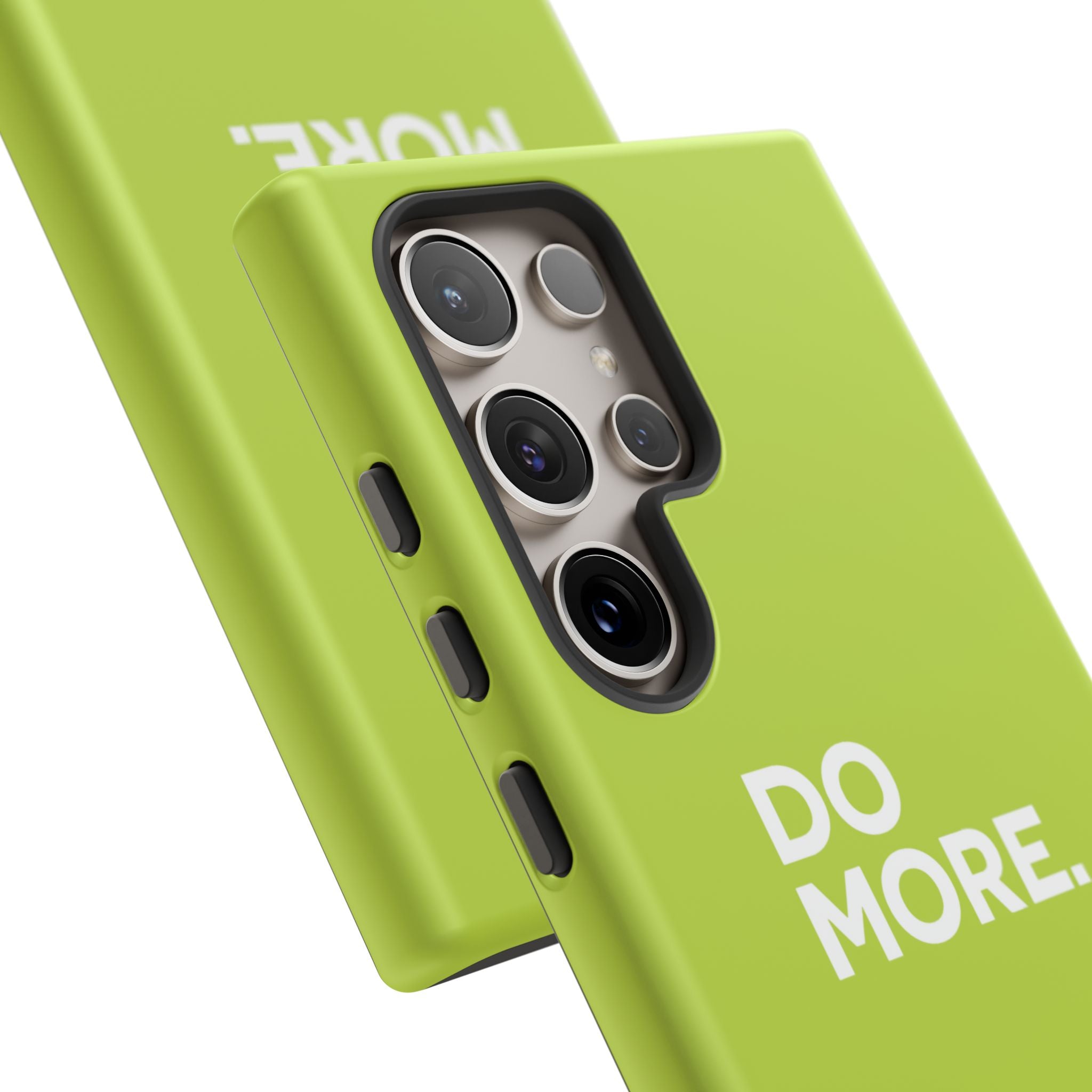 Do More (Neon Yellow) Tough Phone Case for iPhone, Galaxy or Google Pixel