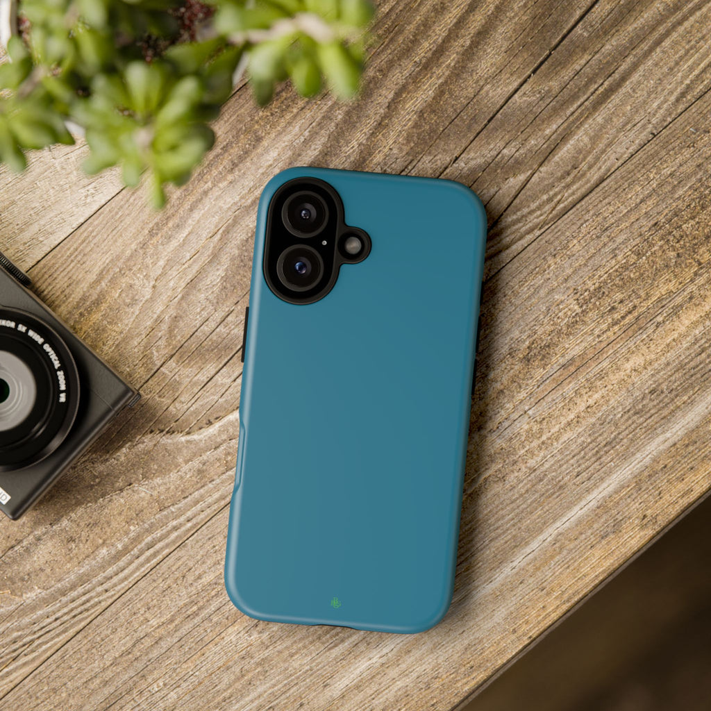 Teal Green RG Tough Phone Case for iPhone, Galaxy, or Google Pixel
