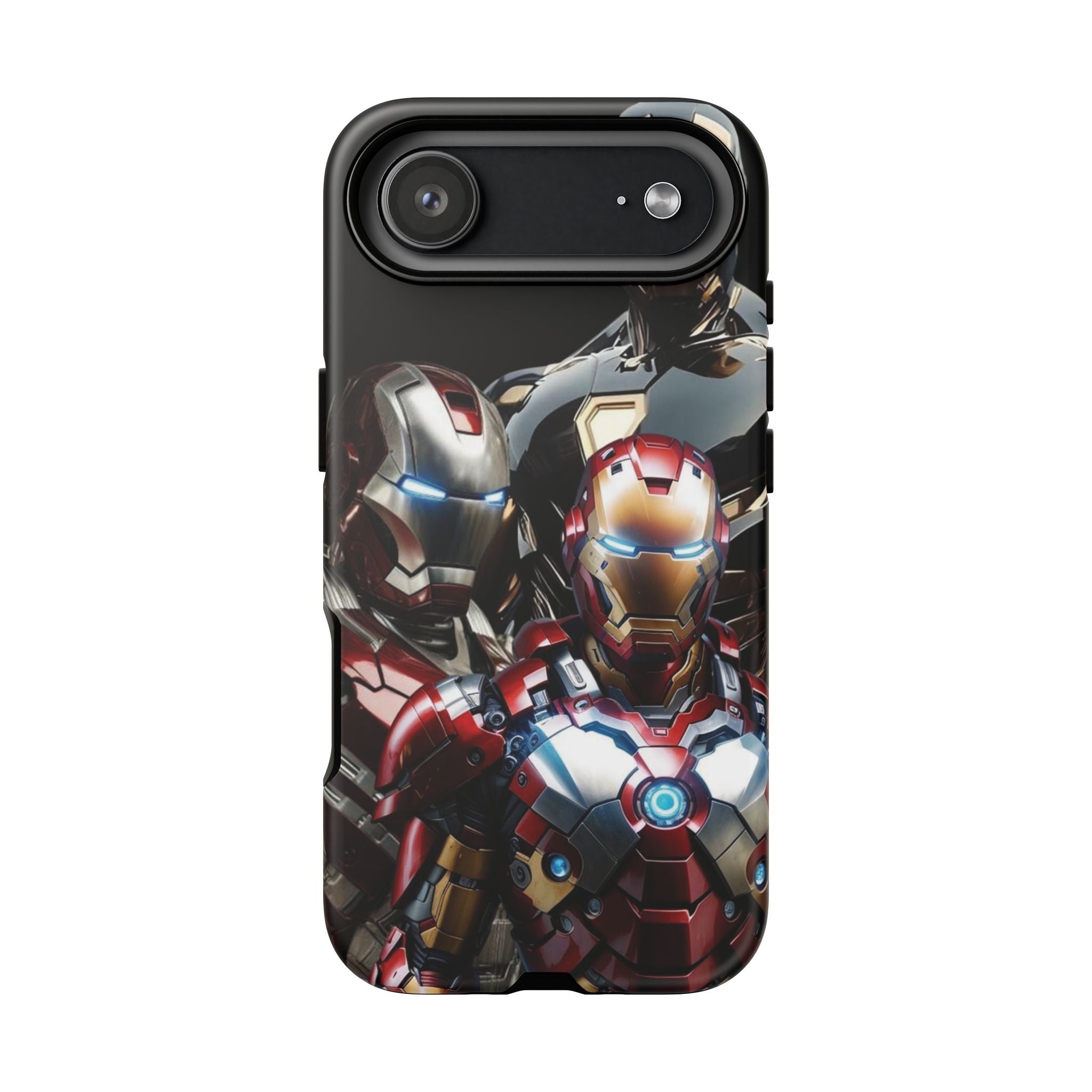 Iron Man Tough Phone Case for iPhone, Galaxy, or Google Pixel