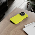 Yellow RG Tough Phone Case for iPhone, Galaxy, or Google Pixel
