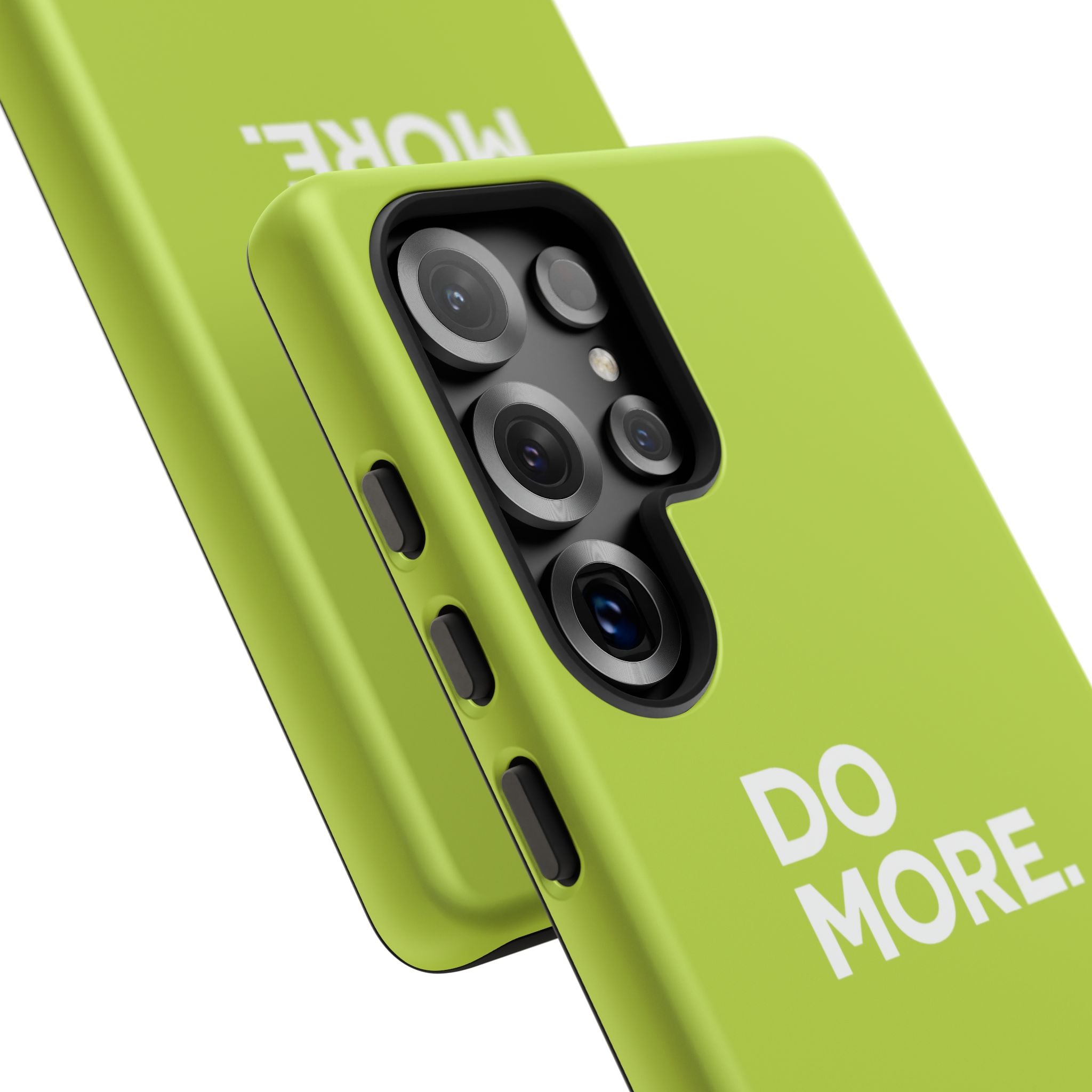 Do More (Neon Yellow) Tough Phone Case for iPhone, Galaxy or Google Pixel