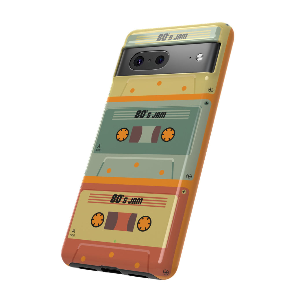 Retro 80's Jam RG Tough Phone Case for iPhone, Galaxy, or Google PIXEL