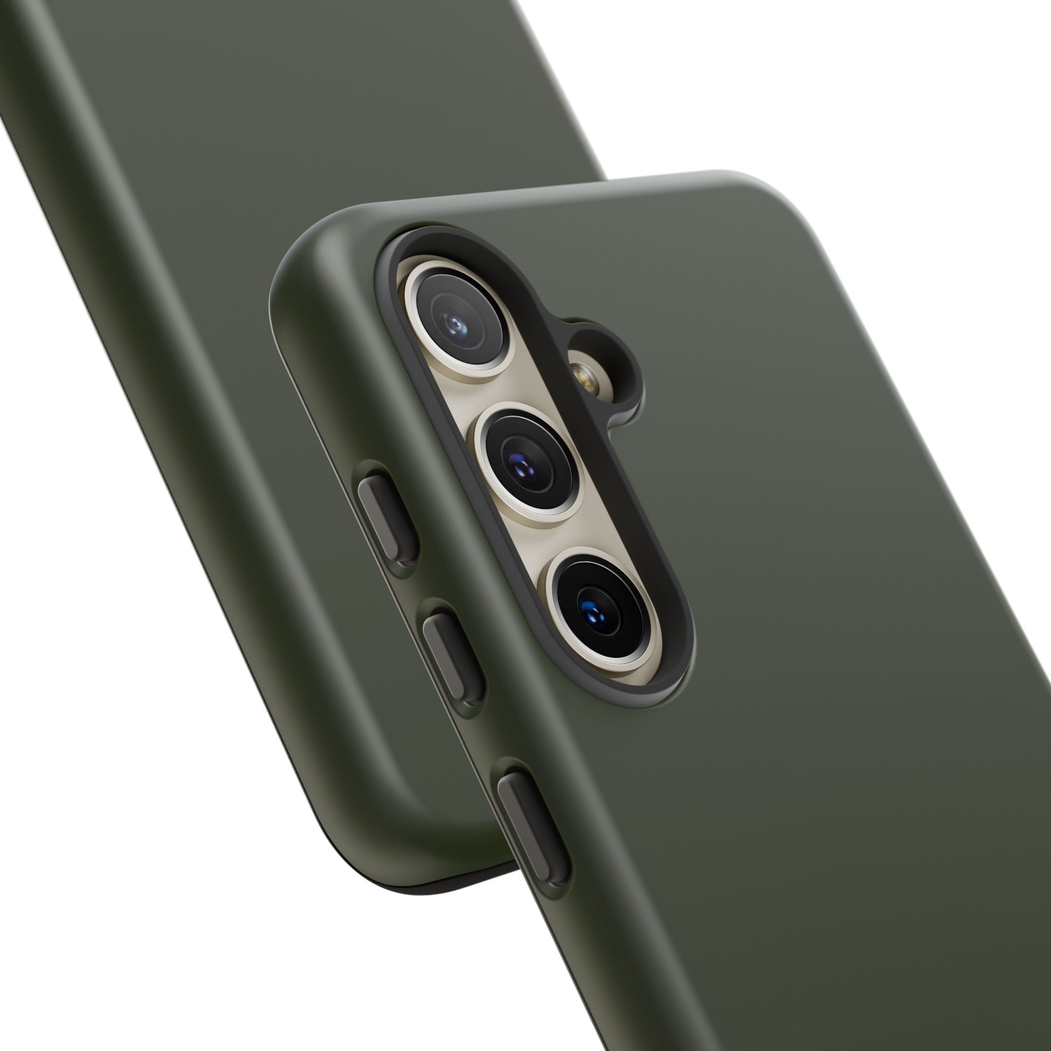 Olive Green Tough Phone Case for iPhone, Galaxy and Google Pixel
